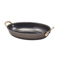 Black Vintage Steel Mini Fry Pan